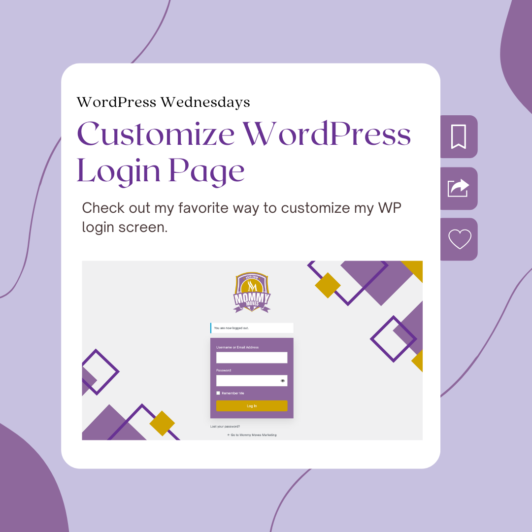 Wordpress Wednesday, Mommy Moves, Marketing agency in Memphis