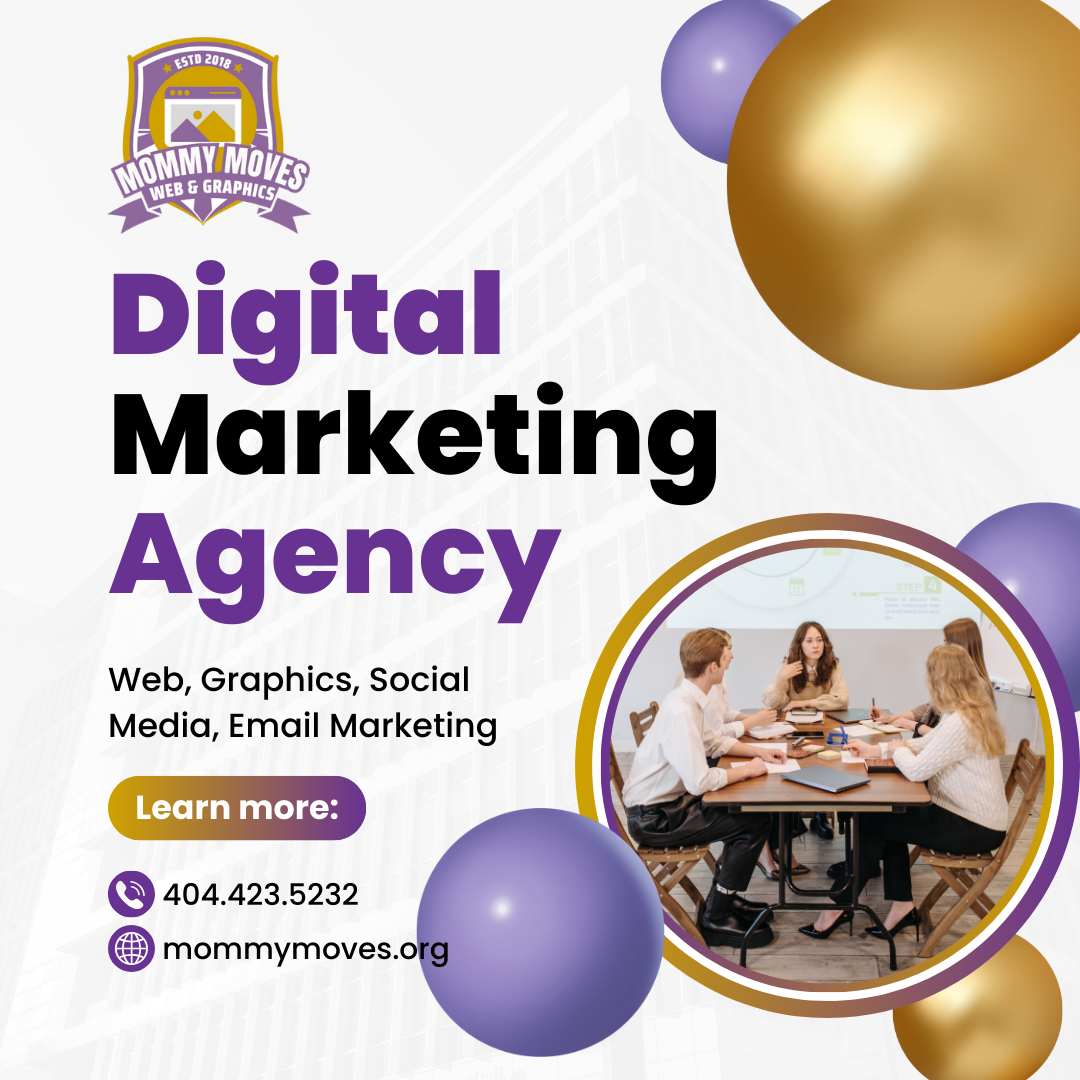 marketing agency, graphic design, social media graphics, mommy moves, memphis marketing